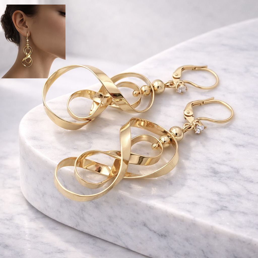 Zlaté náušnice na mieru – zákazková výroba zlatých náušníc